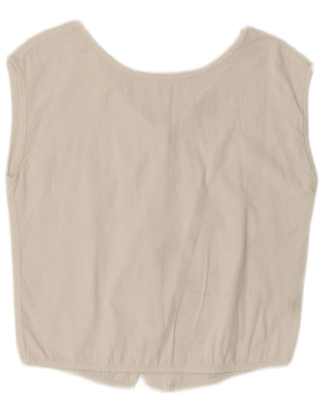 Camicetta senza maniche da donna Esprit UK 10 piccola bianca