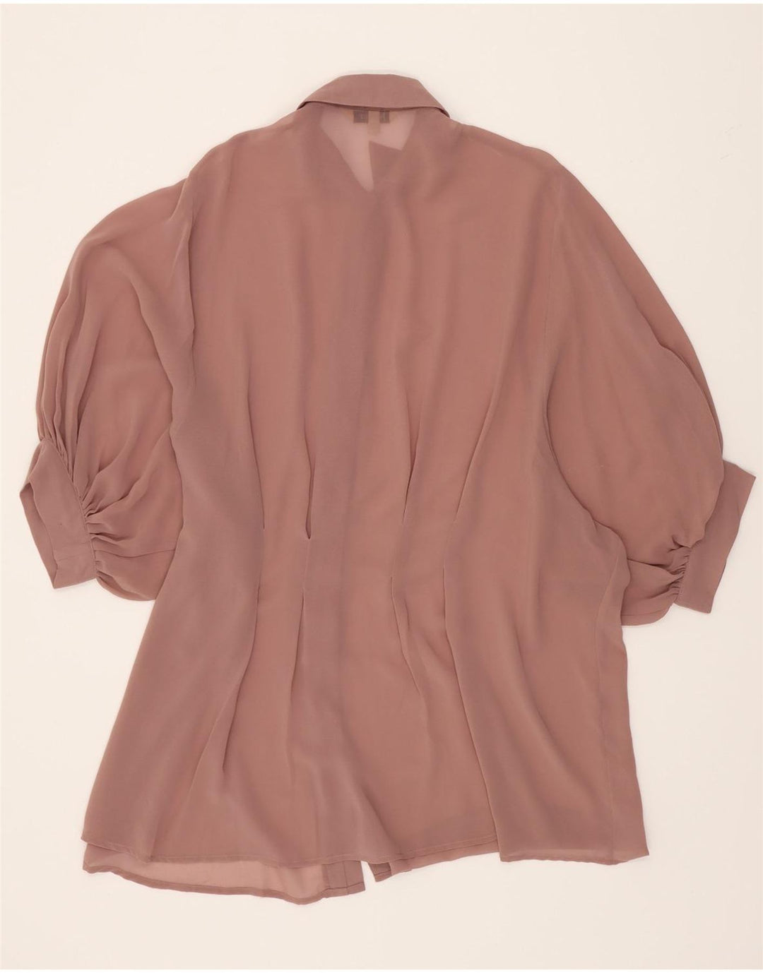 Camicetta vintage da donna a maniche corte IT 52 2XL Rosa