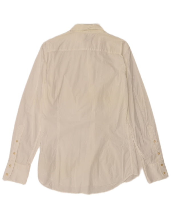 Camicia da uomo Diesel in cotone bianco medio