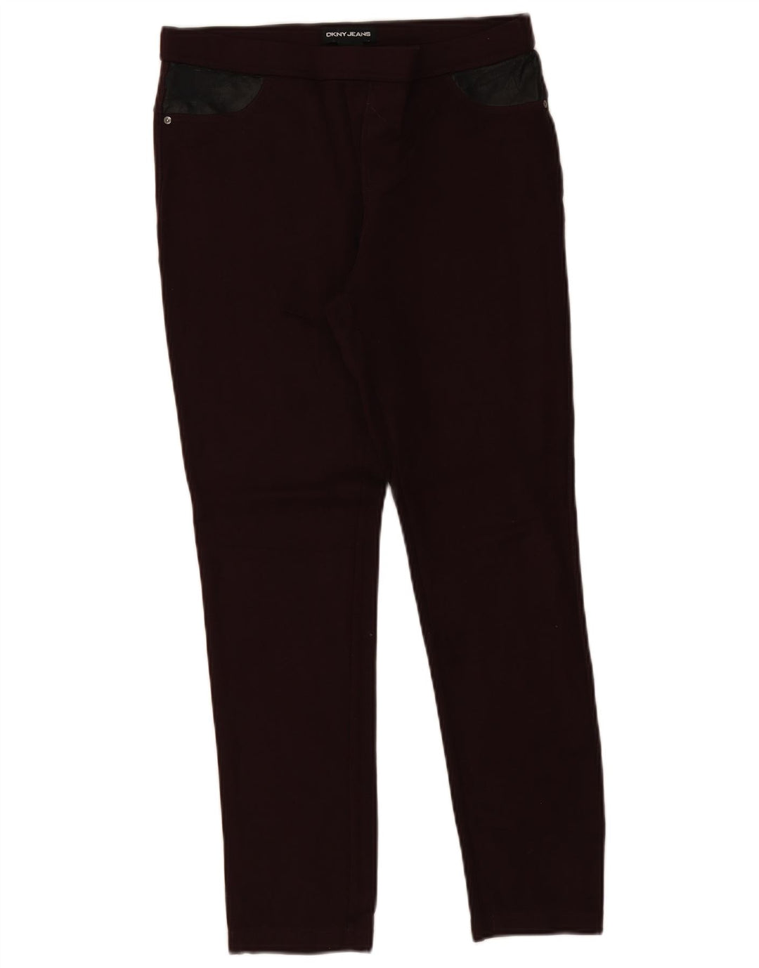 Leggings da donna Dkny UK 14 Viscosa bordeaux medio