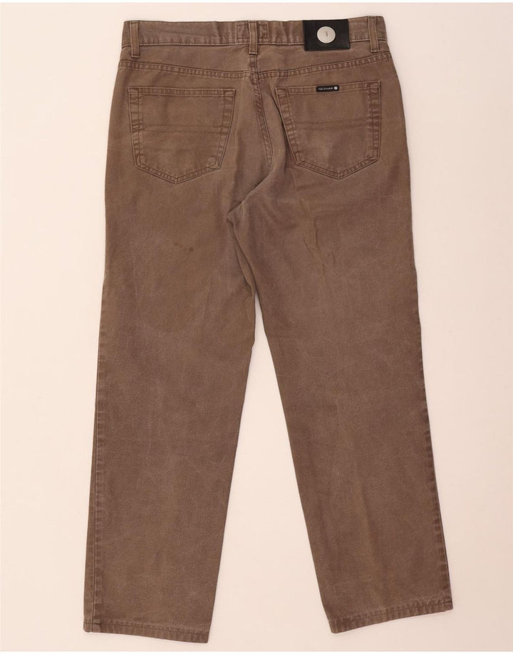 Jeans Straight Uomo Trussardi W33 L27 Cotone Beige