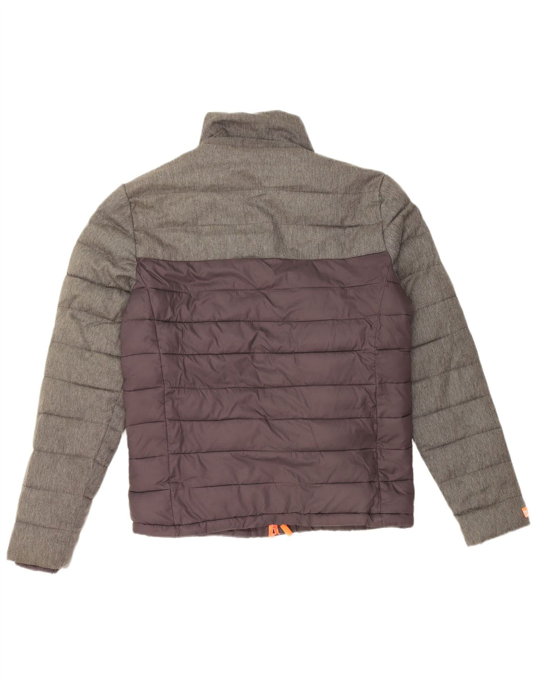 Giacca imbottita da uomo SUPERDRY UK 36 Small nylon color block grigio