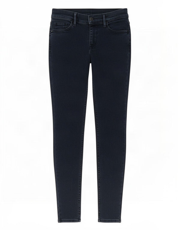 Levi's Womens 710 Super Skinny Jeans W26 L27 Navy Blue Cotton