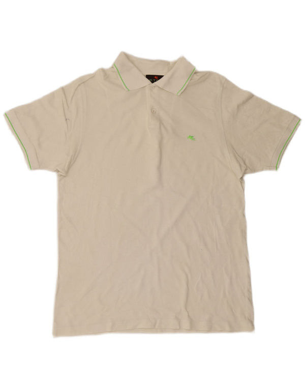 Polo Uomo Etro Large Bianca