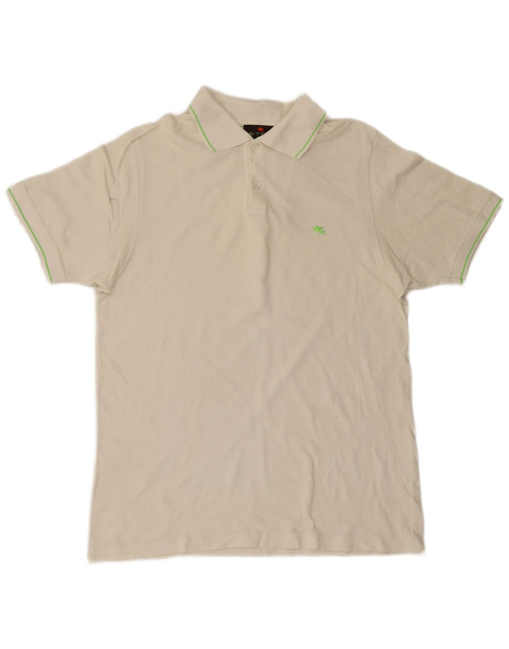 Polo Uomo Etro Large Bianca
