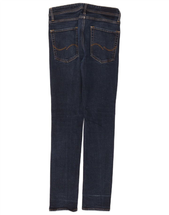Jeans slim da uomo Jack & Jones W34 L32 cotone blu navy