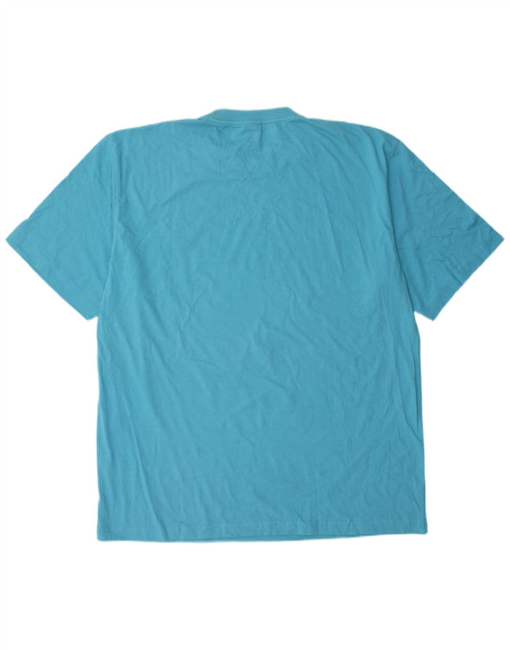 T-shirt da uomo FILA Top XL in cotone blu