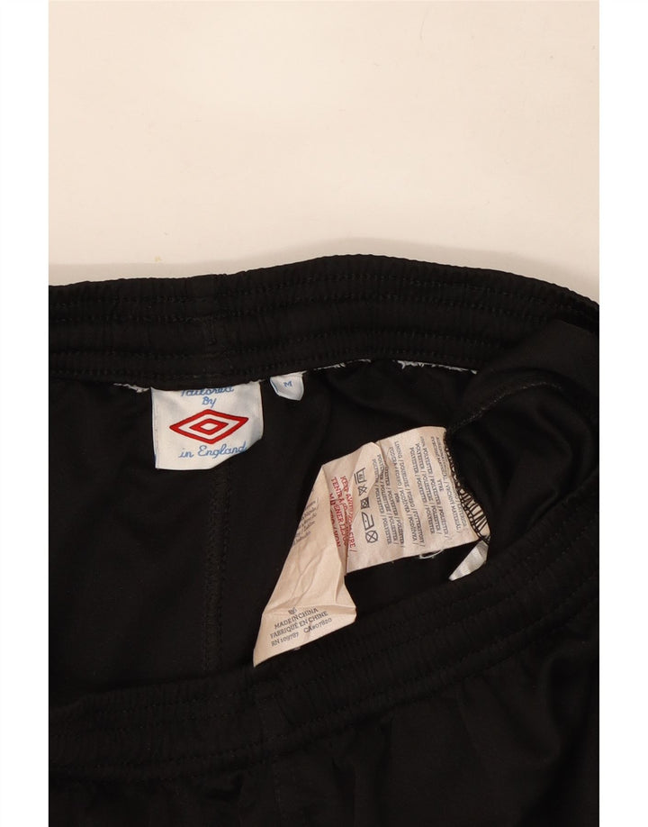 Pantaloncini sportivi da uomo Umbro medio nero in poliestere