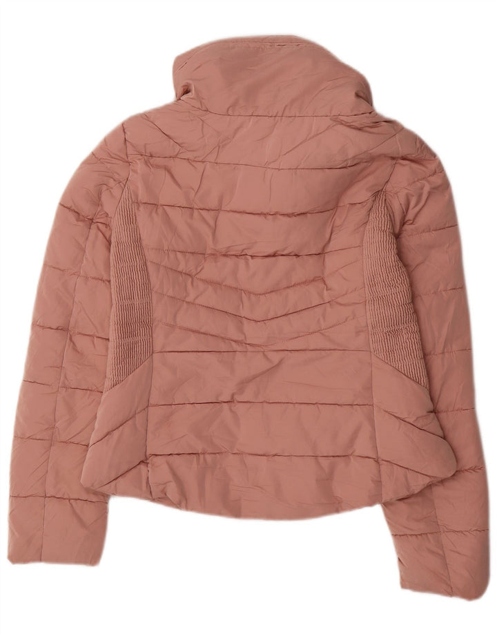 Giacca imbottita da donna Zara UK 14 rosa medio