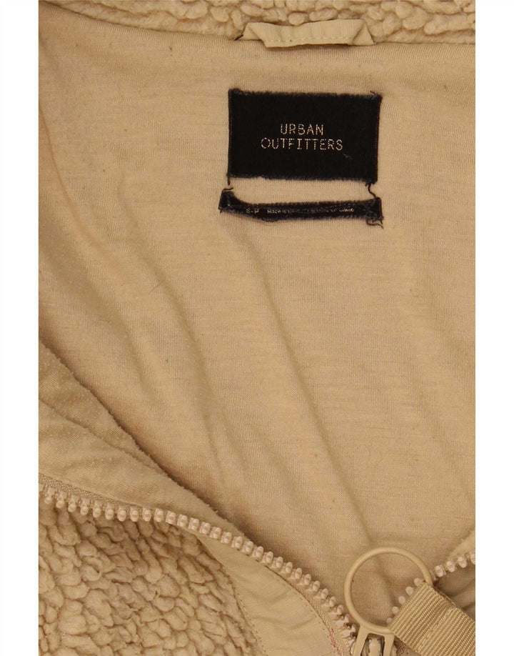 Giacca in pile da uomo Urban Outfitters UK 36 Small Beige Poliestere