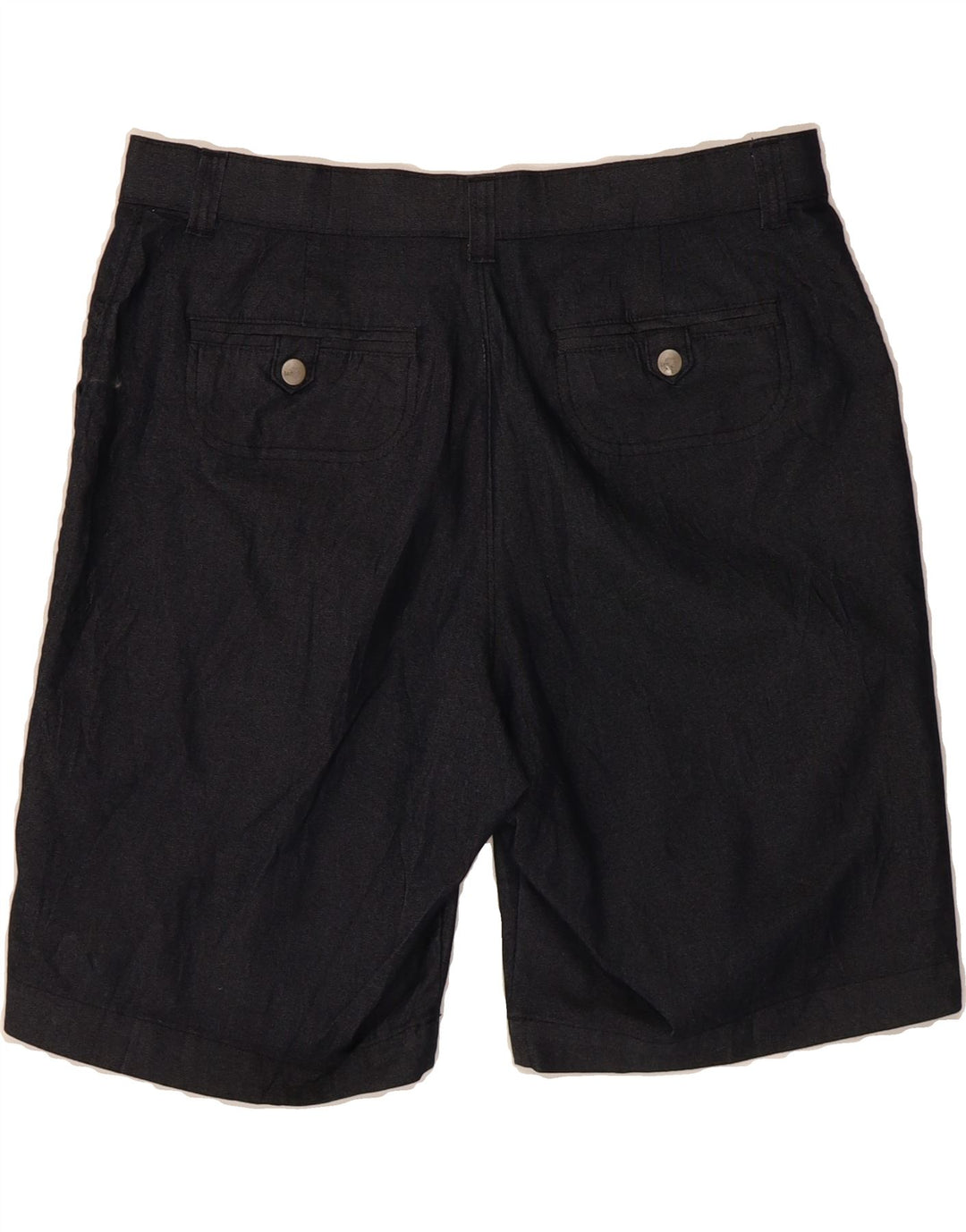 LEE Womens Casual Shorts US 12 Large W33  Navy Blue Cotton Vintage Lee and Second-Hand Lee from Messina Hembry 