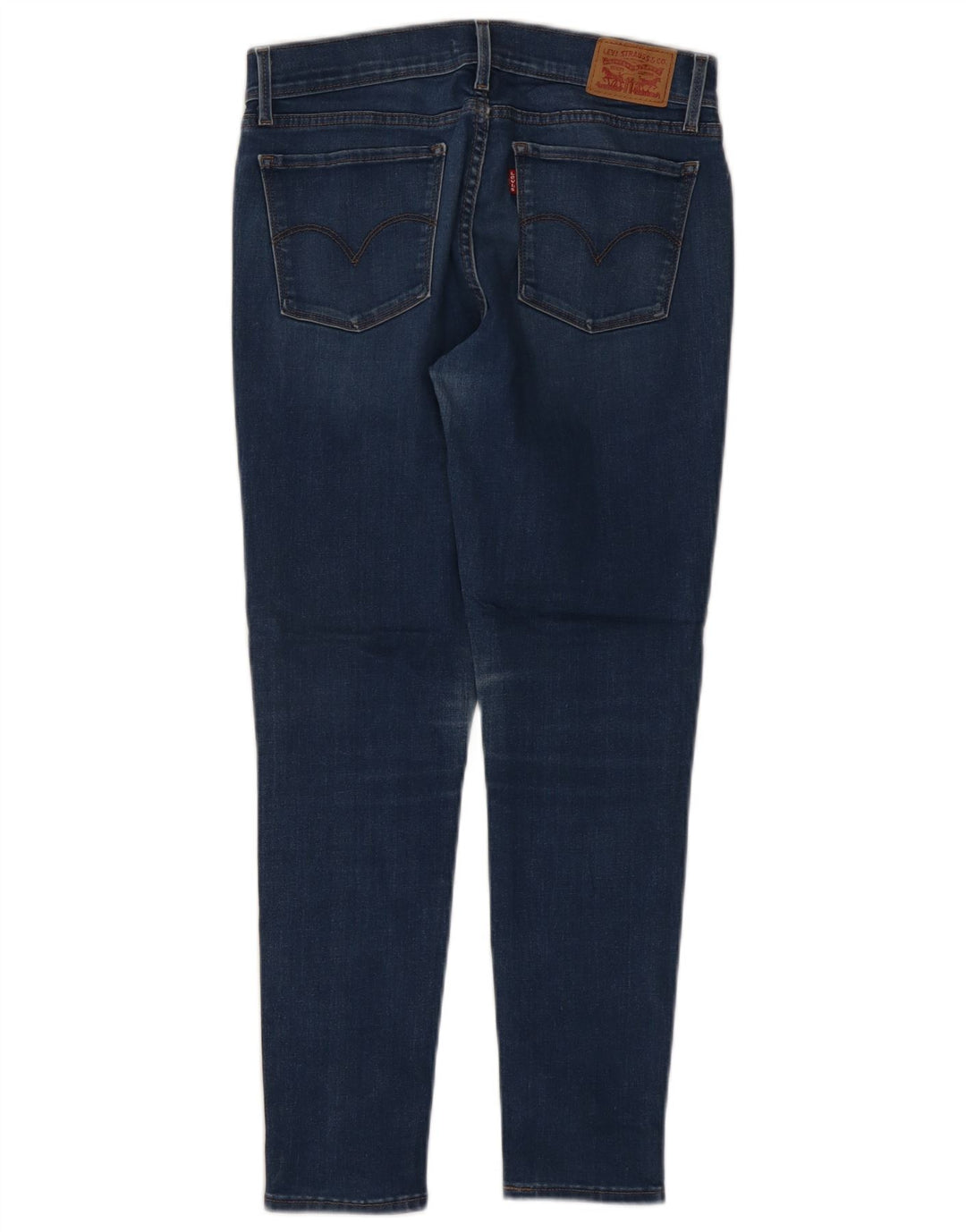 LEVI'S Jeans da donna 710 super skinny W30 L26 cotone blu