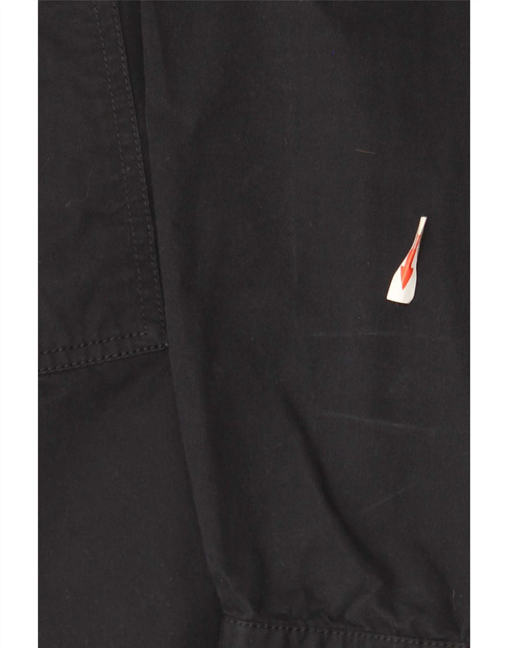 Giacca utilitaria da uomo Hugo Boss UK 36 piccola in cotone blu navy