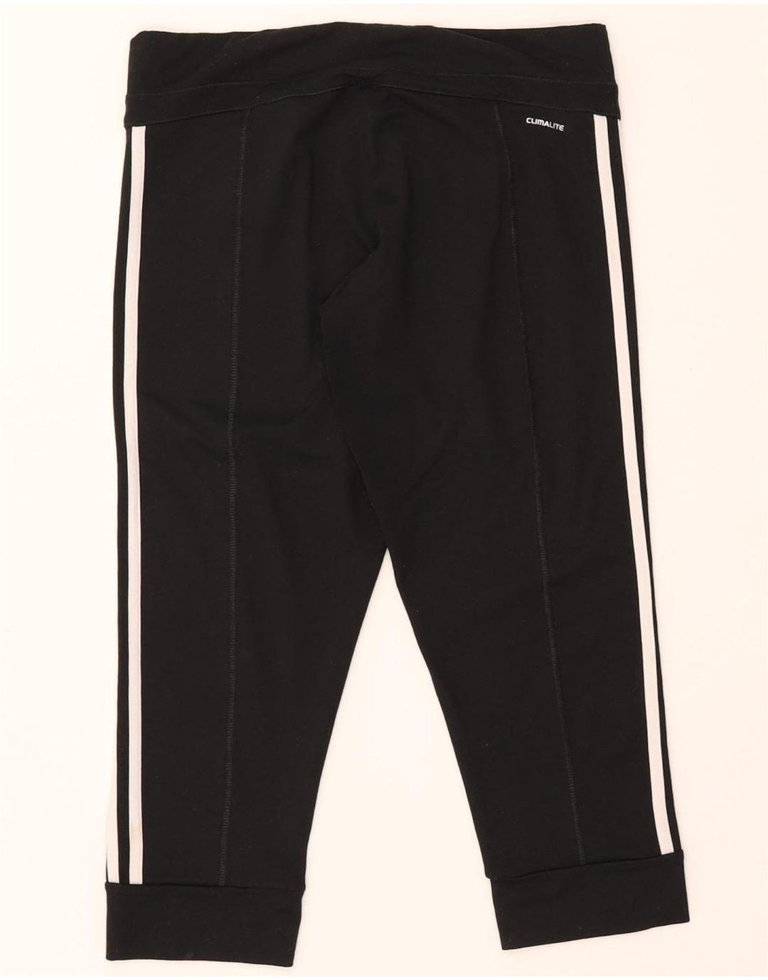 Pantaloni da tuta da donna ADIDAS Climalite Joggers UK 12/14 Medio Nero