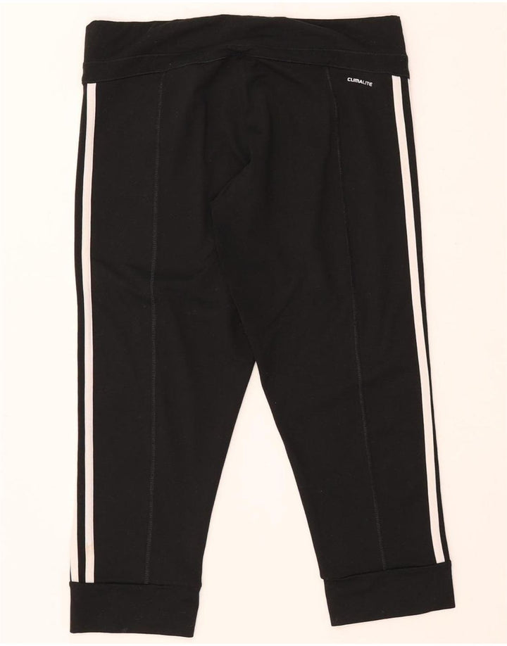 Pantaloni da tuta da donna ADIDAS Climalite Joggers UK 12/14 Medio Nero