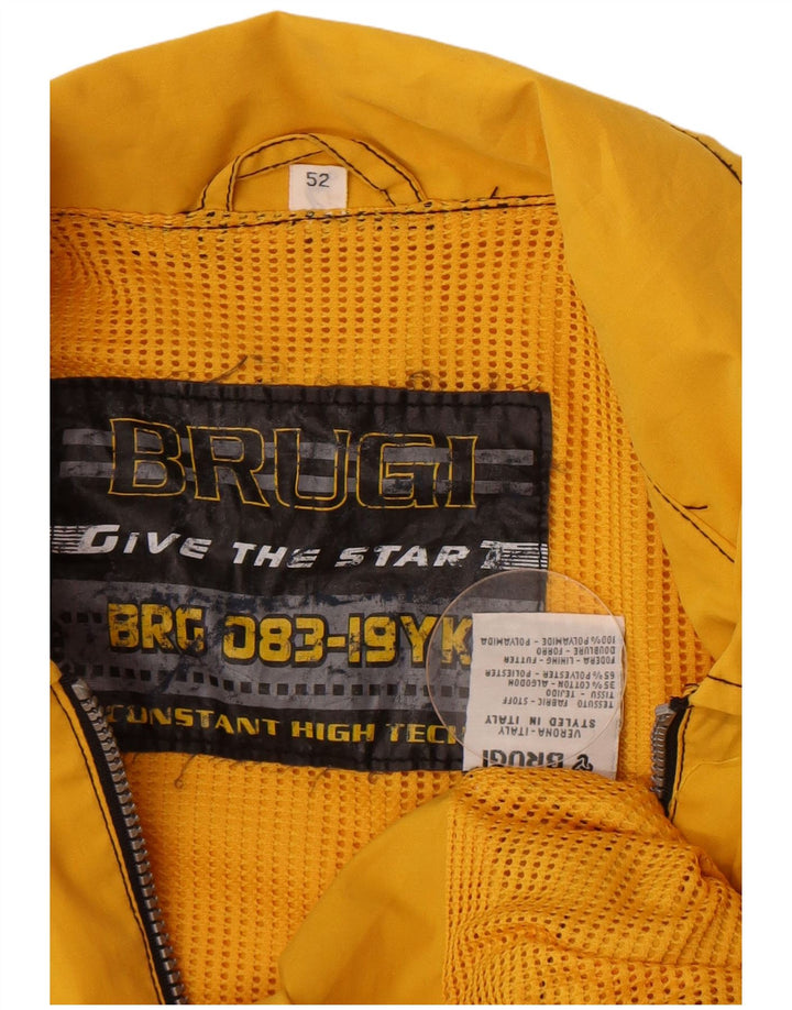 Giacca Utility Uomo Brugi IT 52 XL Cotone Giallo