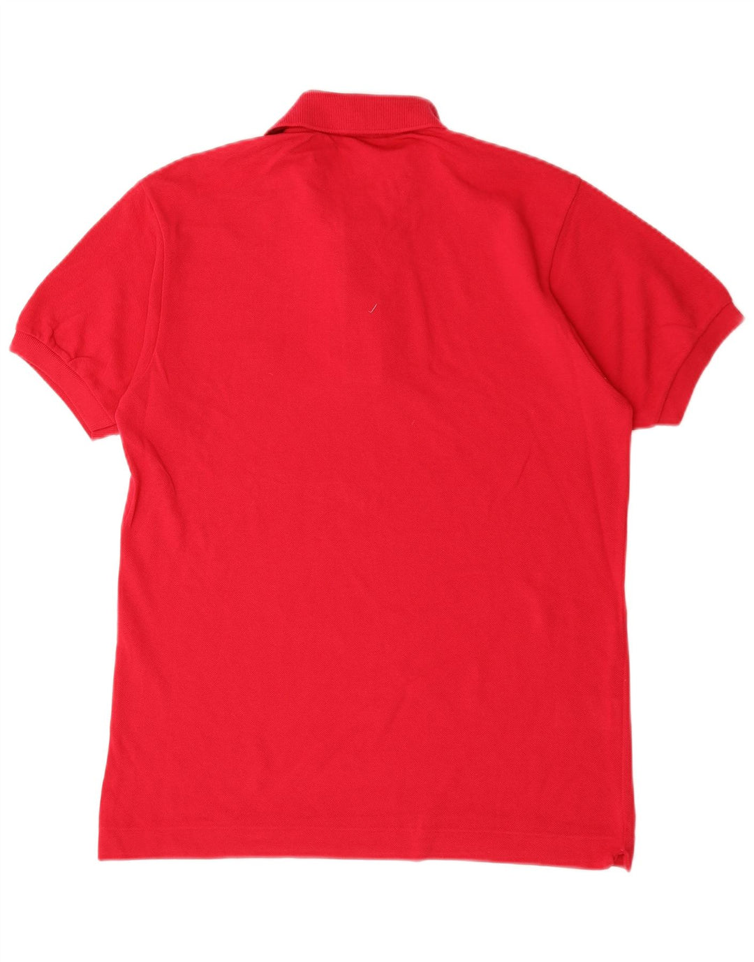 Polo da uomo Lacoste taglia 4 media in cotone rosso