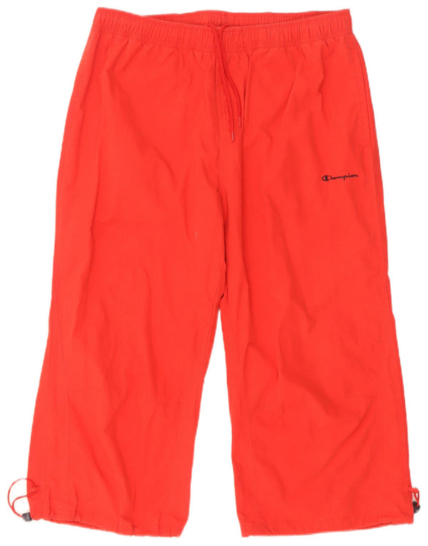 Pantaloni da tuta da donna Champion UK 18 XL Rosso Cotone
