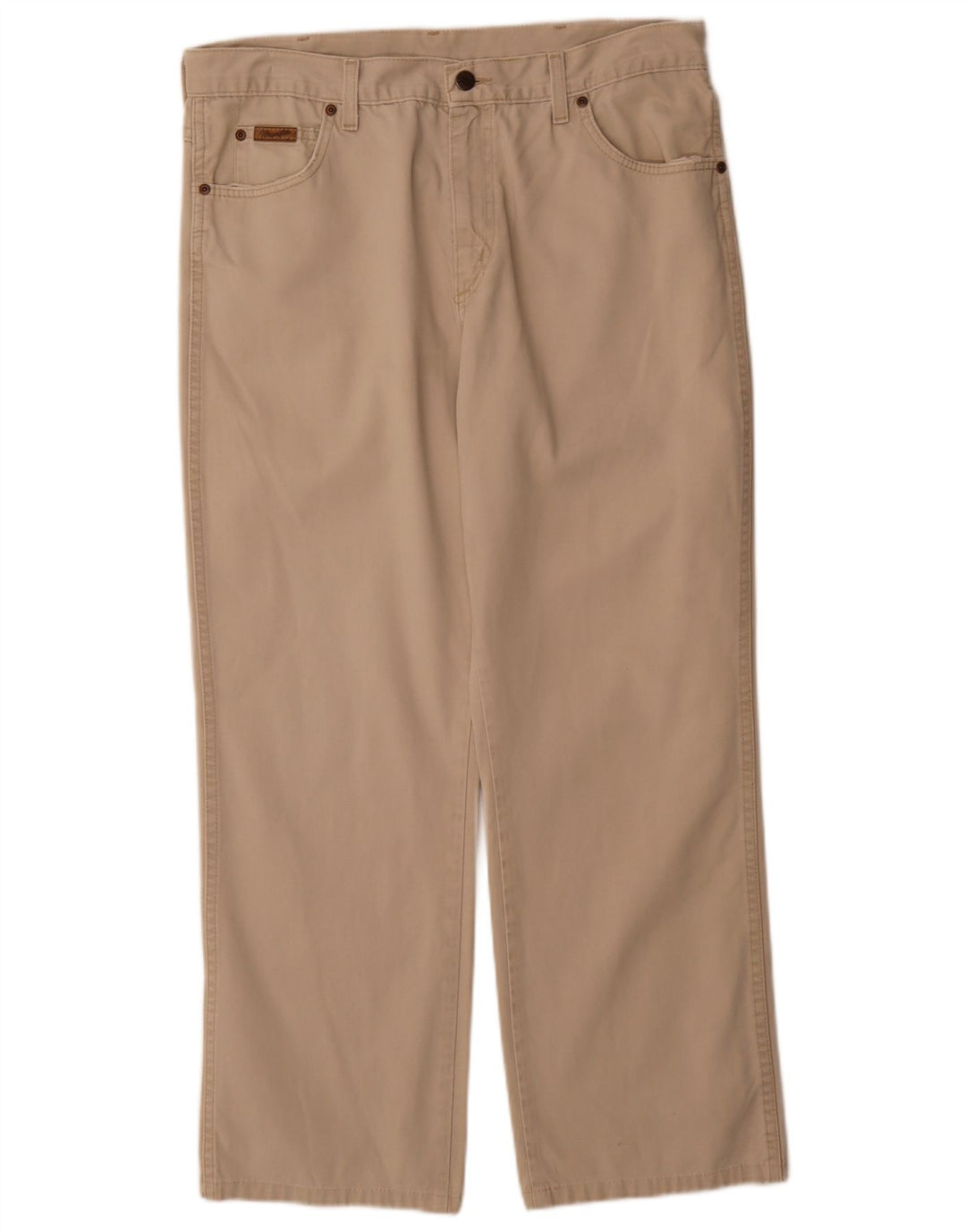 Pantaloni casual da uomo Wrangler W36 L29 cotone beige