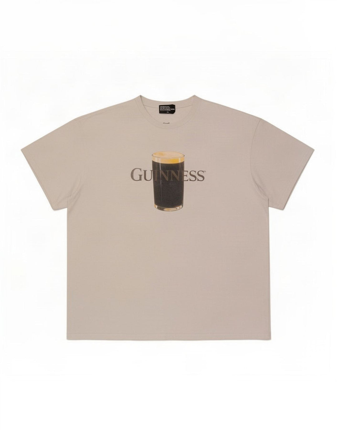 T-shirt grafica da uomo Guinness Top XL bianca