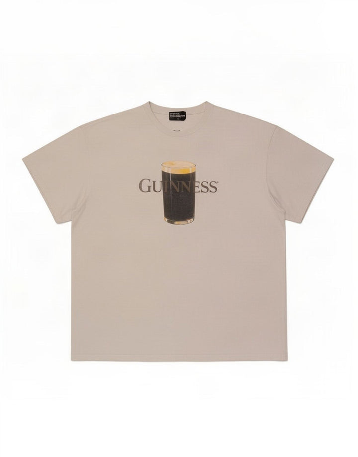T-shirt grafica da uomo Guinness Top XL bianca