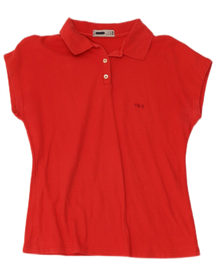 Polo Donna Fila IT 50 XL Cotone Rosso