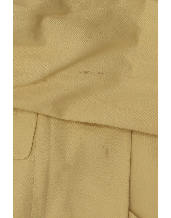 Giacca Blazer 3 Bottoni Donna Luisa Spagnoli IT 44 Cotone Giallo Medio