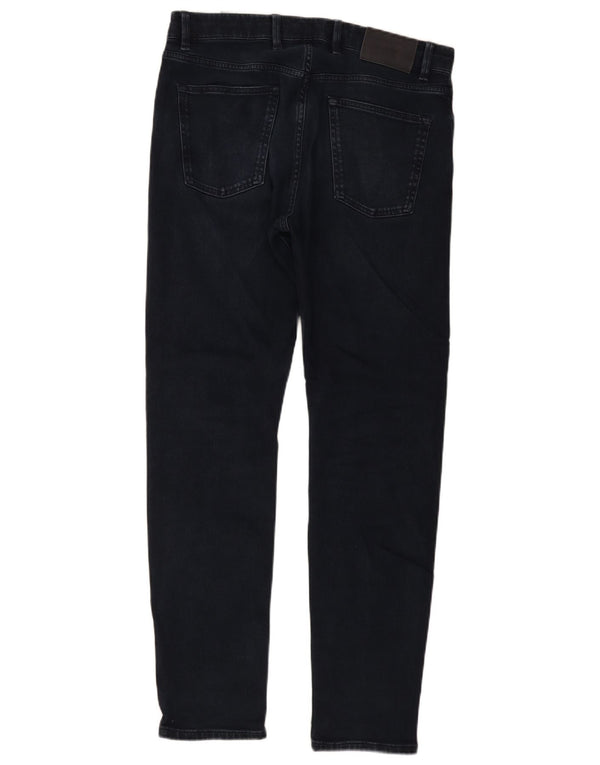 Jeans slim da uomo Massimo Dutti EU 42 Large W32 L32 Cotone blu navy