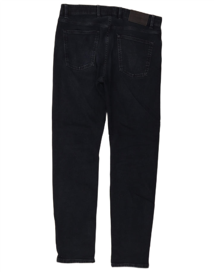 Jeans slim da uomo Massimo Dutti EU 42 Large W32 L32 Cotone blu navy