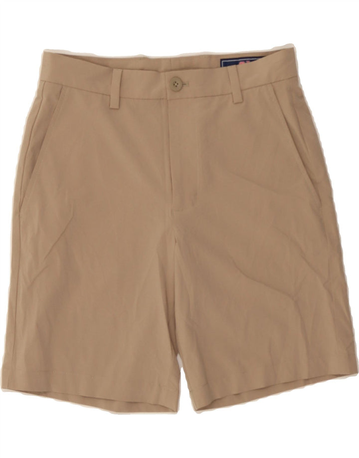 VINEYARD VINES Womens Chino Shorts W28 Medium Beige Polyester Vintage Vineyard Vines and Second-Hand Vineyard Vines from Messina Hembry 