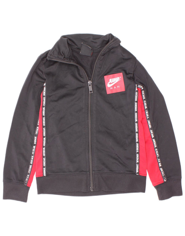 Giacca da ginnastica grafica da ragazzo Jordan 3-4 anni XS Colorblock nero