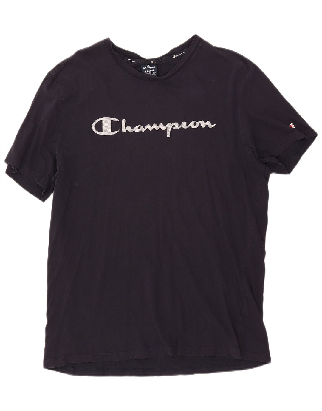 T-shirt grafica da uomo Champion Top XL Blu navy