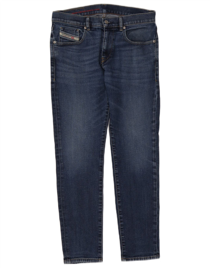 Jeans slim da uomo Diesel W30 L29 cotone blu
