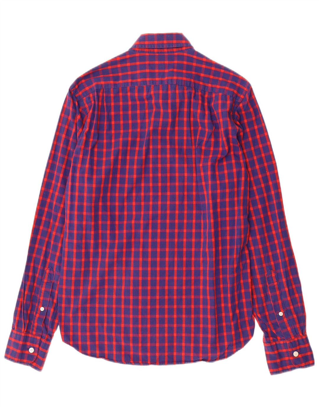 Camicia slim da uomo J. Crew in cotone a quadri blu piccolo