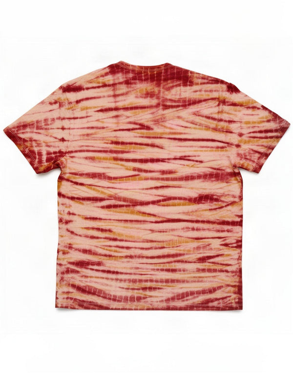 T-shirt da uomo Lotto Top XL in cotone tie-dye multicolore