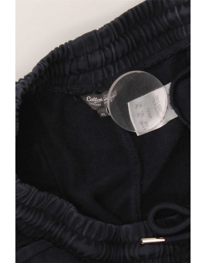Pantaloni da tuta cargo da uomo Cotton Traders XL blu navy