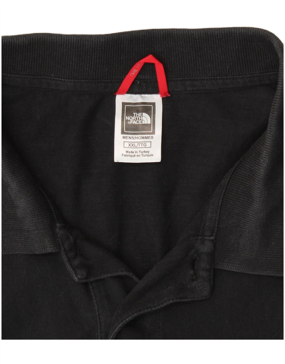 Polo da uomo The North Face 2XL cotone nero