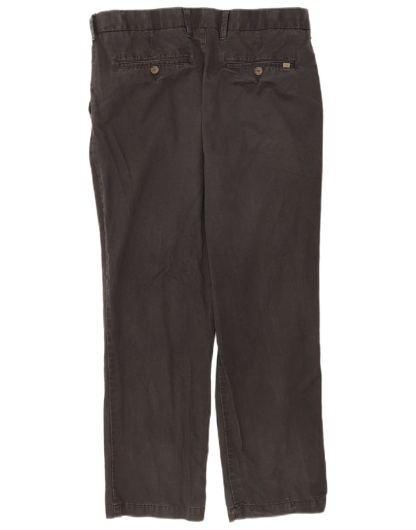 Pantaloni chino regolari da uomo Marks & Spencer W34 L29 cotone nero