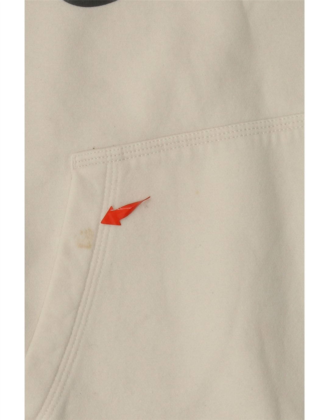 Felpa con cappuccio NIKE da ragazzo con vestibilità grafica standard, 10-11 anni, colore bianco medio