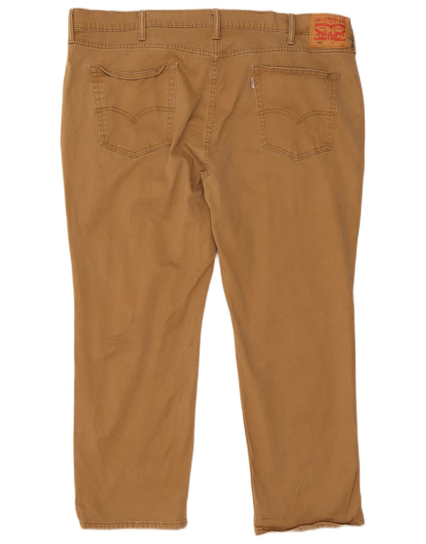 Levi's Uomo 541 Pantaloni casual dritti W46 L26 Cotone Beige