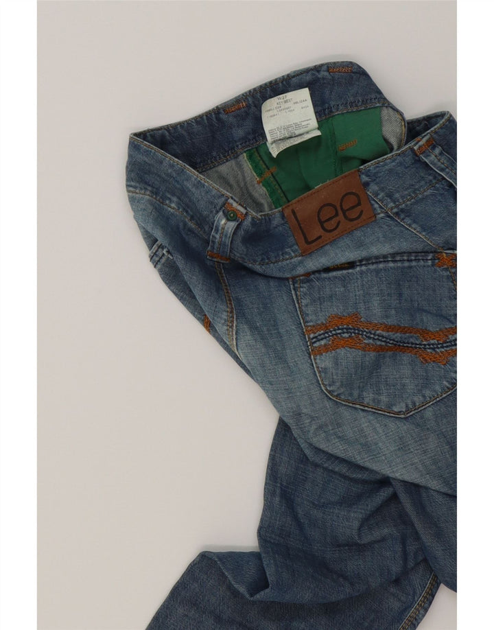LEE Womens Key West Cropped Jeans W30 L24 Blue Cotton Vintage Lee and Second-Hand Lee from Messina Hembry 