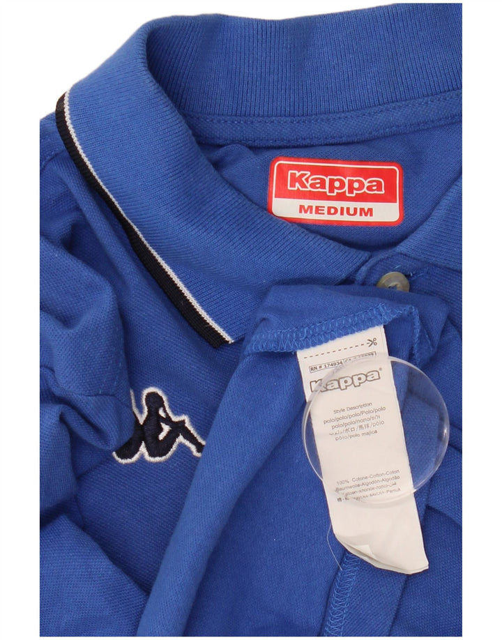 Polo Uomo KAPPA Blu Medio Cotone