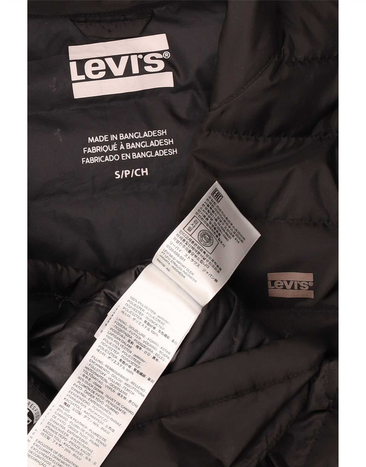 Giacca imbottita da uomo Levi's piccola in poliestere nero