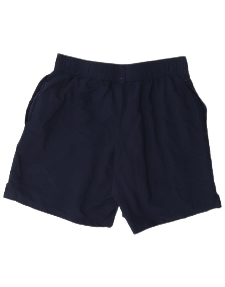 Under Armour Pantaloncini sportivi grafici da uomo di grandi dimensioni in poliestere blu navy