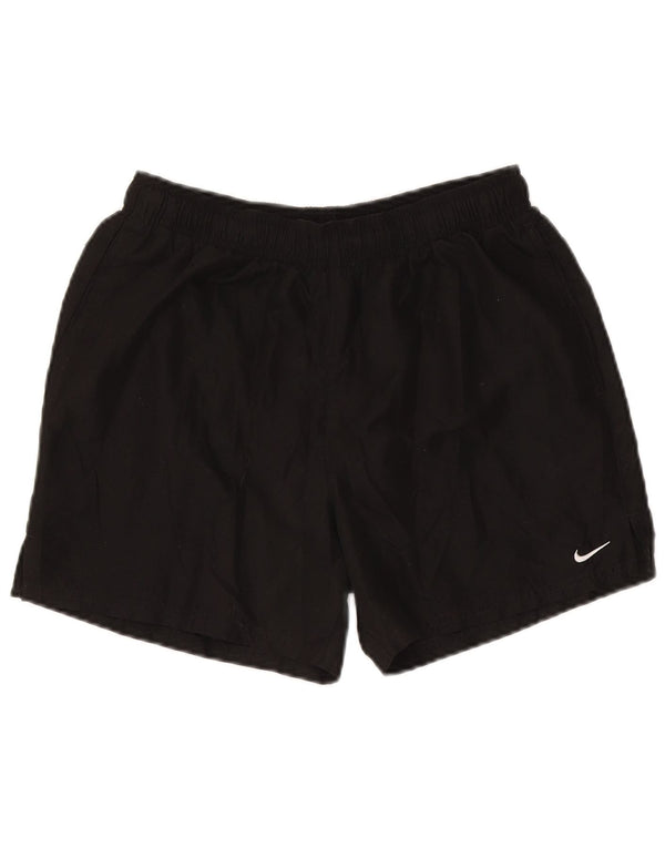 Pantaloncini sportivi Nike da uomo medio nero in poliestere