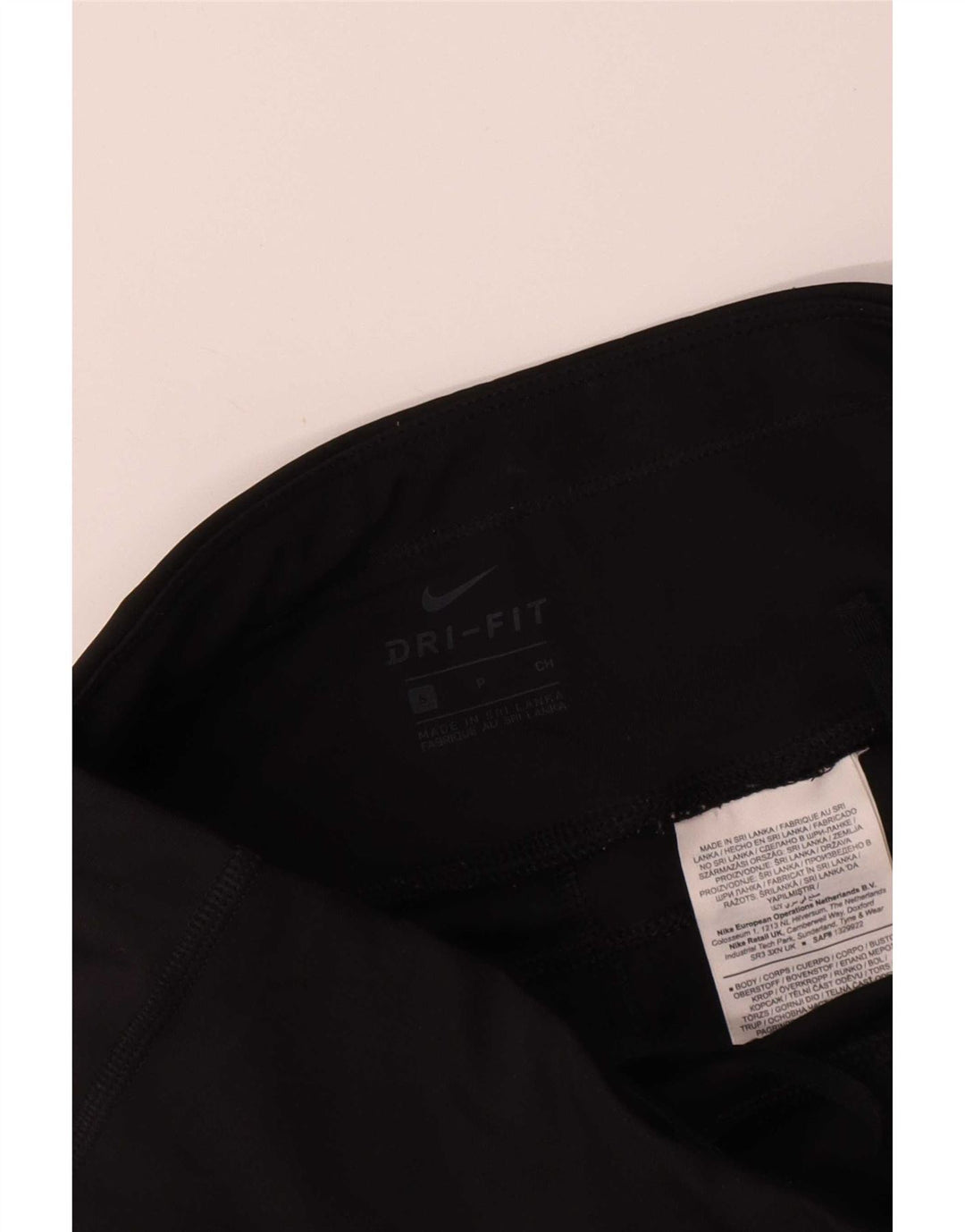 Leggings Nike Dri Fit da donna UK 8 Small Nero Poliestere