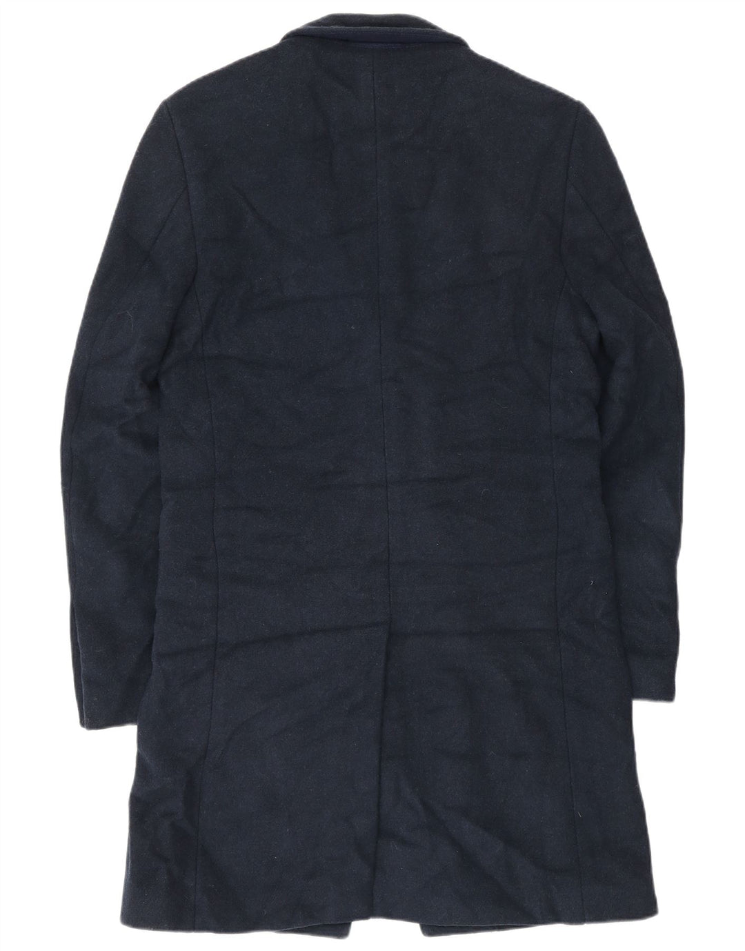Cappotto da uomo Marks & Spencer UK 36 piccolo poliestere blu navy