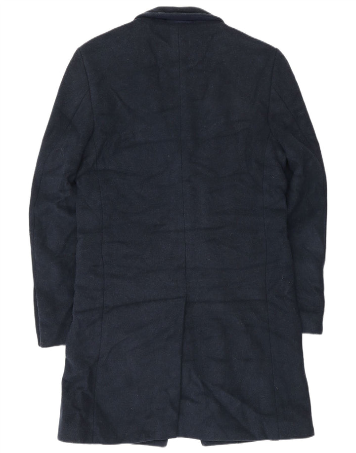 Cappotto da uomo Marks & Spencer UK 36 piccolo poliestere blu navy