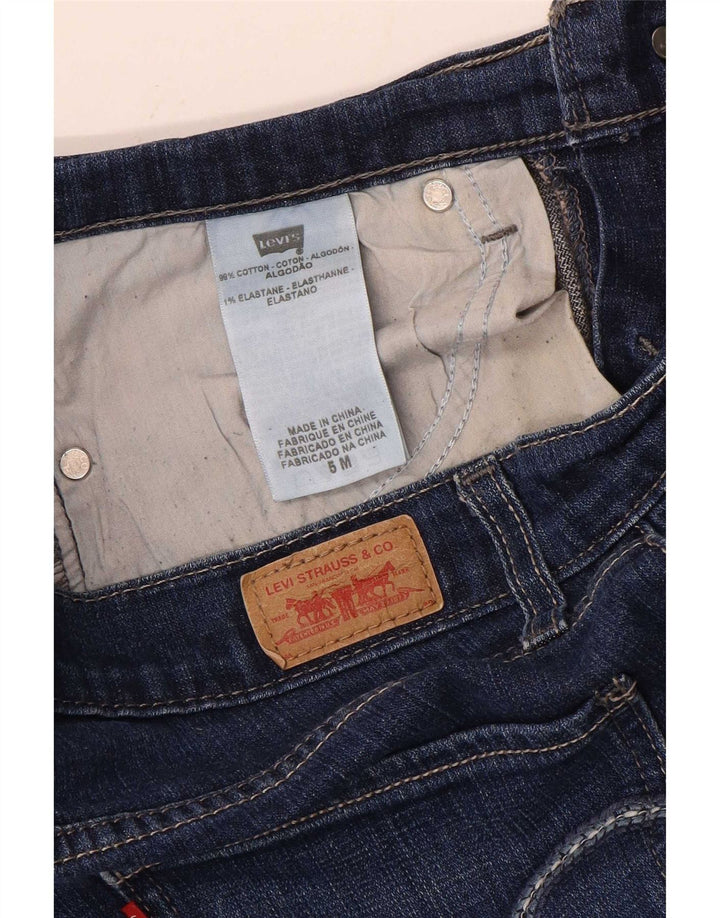 Levi's Donna 524 Jeans Bootcut a vita bassa US 5 Medio W30 L32 Cotone Blu