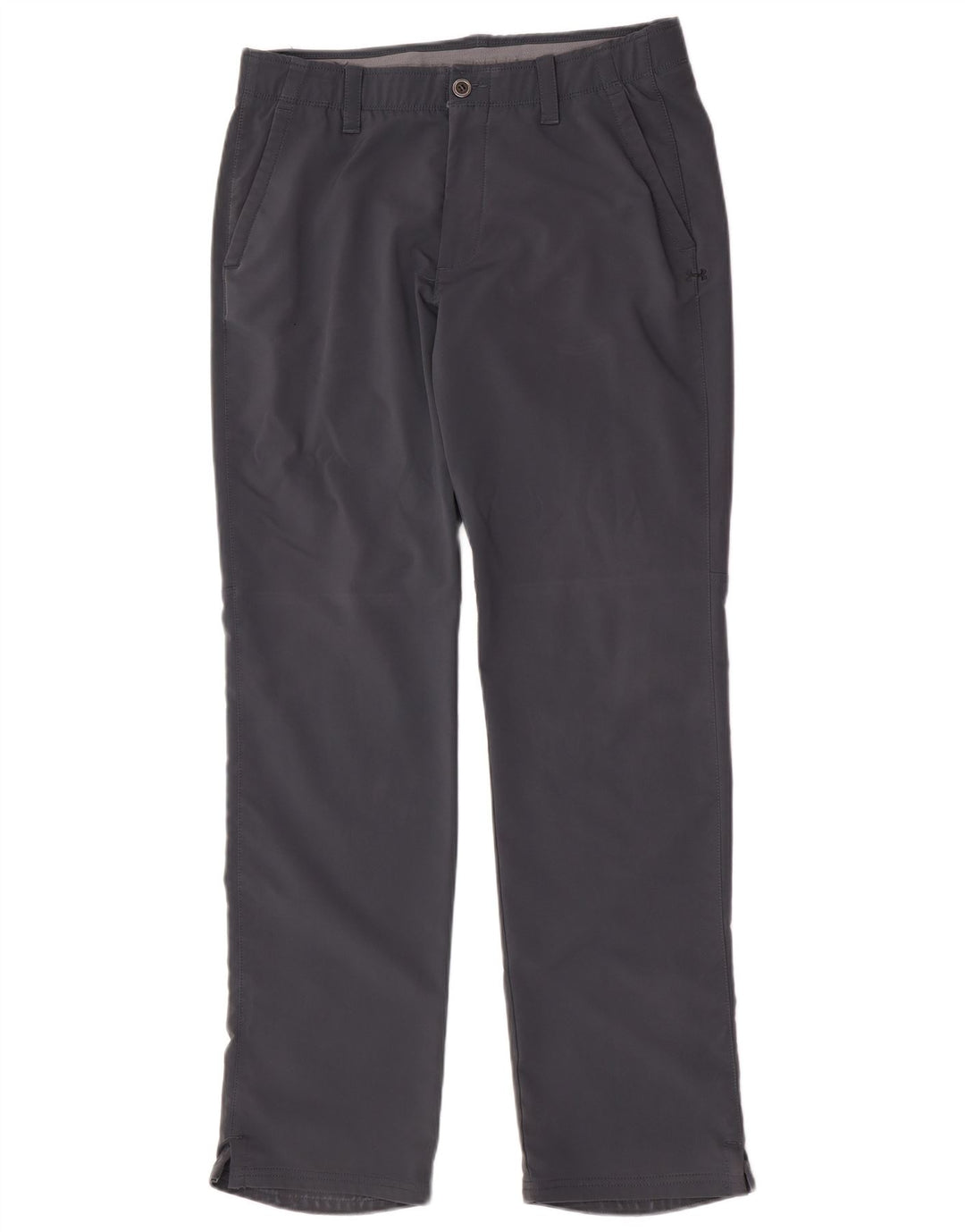 Pantaloni chino regolari da uomo Under Armour W34 L34 poliestere grigio